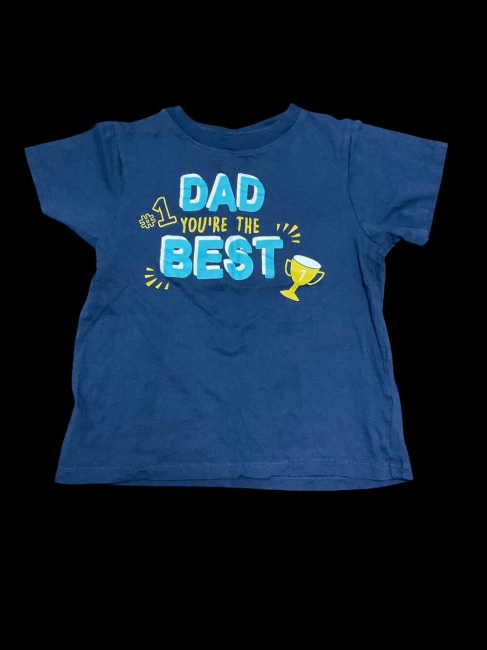 🌻10/$25 - Navy "Dad You're the Best" Tee